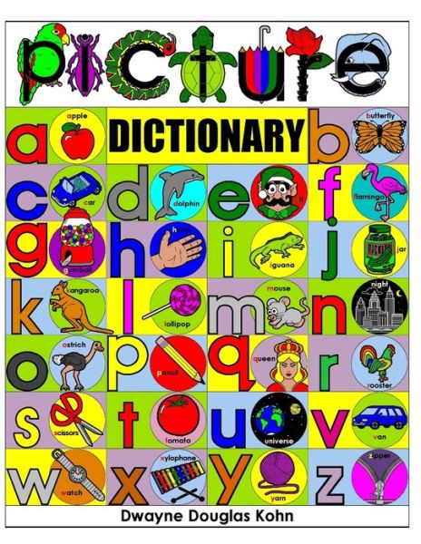 Cover for Dwayne Douglas Kohn · Picture Dictionary (Paperback Book) (2020)