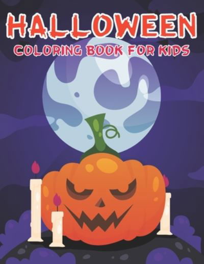 Cover for The Universal Book House · Halloween Coloring Book For Kids (Paperback Book) (2020)