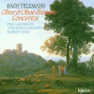 Cover for Bach / Telemann · Oboe Concertos (CD) (1991)