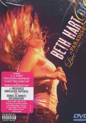 Cover for Beth Hart · Live at Paradiso (DVD) (2005)