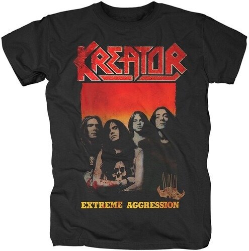 Kreator Extreme Aggression Black Ss Tee 2xl - Kreator - Merchandise -  - 0671734087676 - October 31, 2019