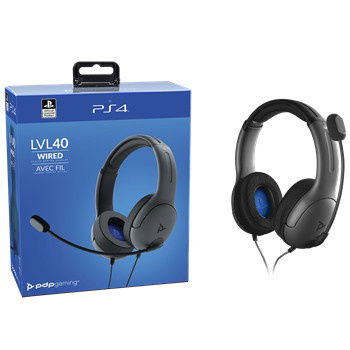 Cover for Pdp · PDP LVL40 Wired Stereo Gaming Headset (PS4) (2020)