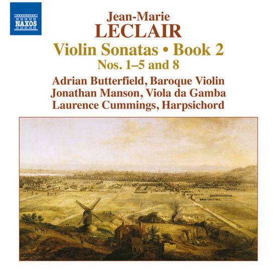 Cover for Leclair / Butterfield / Manson / Cummings · Violin Sonatas: Book 2 - Nos 1-5 &amp; 8 (CD) (2013)