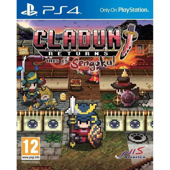 Cover for Playstation 4 · Cladun Returns : This Is Sengoku! (Only Uk) (PS4) (2019)