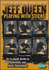 Cover for Instruction · Jeff Queen -Playing With Sticks (DVD) (2006)