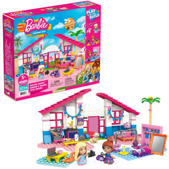 Cover for Mattel · Mega Bloks - MEGA Construx - Barbie Malibu House  - 300PCS (Spielzeug) (2023)