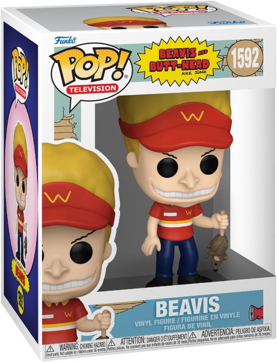 Funko Pop Beavis & Butt Head S2 Beavis - Pop TV Beavis and Butthead - Merchandise - Funko - 0889698801676 - September 24, 2024