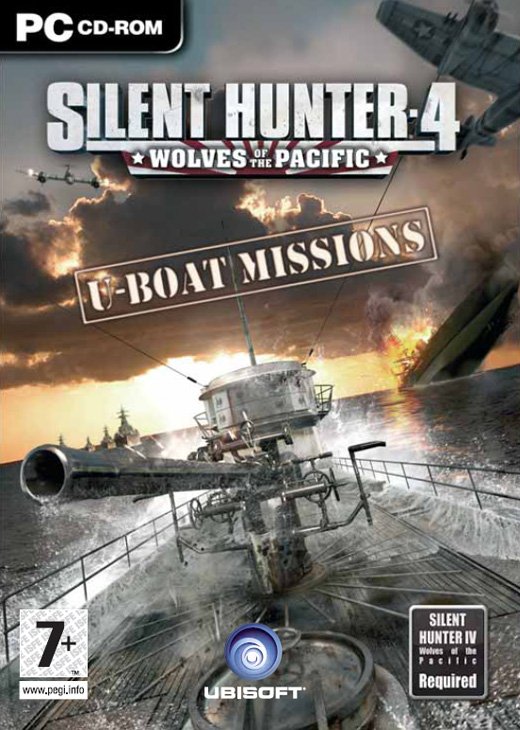 Cover for Activision · Silent Hunter 4: U-boat Missions (PC) (2008)