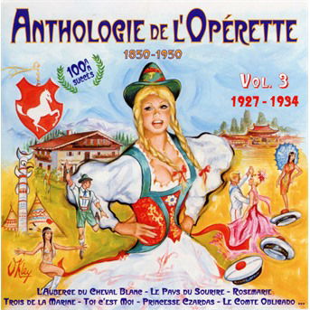 Cover for Various Artists · Anthologie De L Operette Vol 3 192 (CD) (2011)
