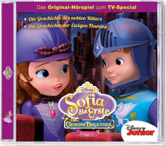 Cover for Walt Disney · Sofia die Erste.17 Geheim.Bibl.3+4,CD (Book) (2018)