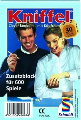 Cover for Familienspiel · Kniffelblock, 30 Stk. im Thekendisplay (Spielzeug) (1997)