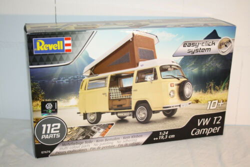 REVELL Model Set VW T2 Camper easyclick 124 Toys - REVELL Model Set VW T2 Camper easyclick 124 Toys - Merchandise - Revell - 4009803667676 -
