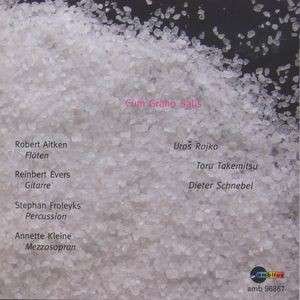 Cover for Rojko / Takemitsu / Schnebel · Cum Grano Salis (CD) (2005)