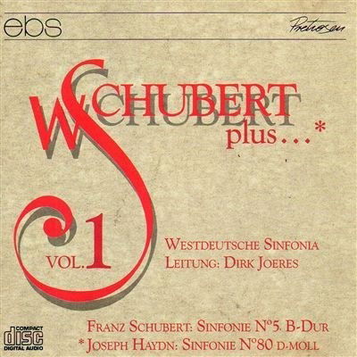 Cover for Franz Schubert  · Symphony No.5 D 485 (1816) In Si (CD)