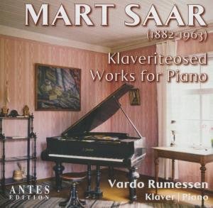 Cover for Saar / Rumessen,vardo · Works for Piano (CD) (2012)