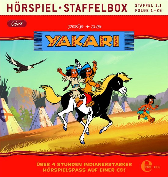 Cover for Yakari · (1.1)staffelbox (CD) (2016)