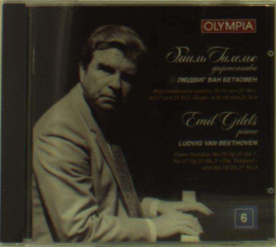 Piano Sonatas Vol 6, Disc 6 - Emil Gilels - Music - OLYMPIA - MEZHDUNARODNAYA KNIGA MUSICA - 4607097620676 - 