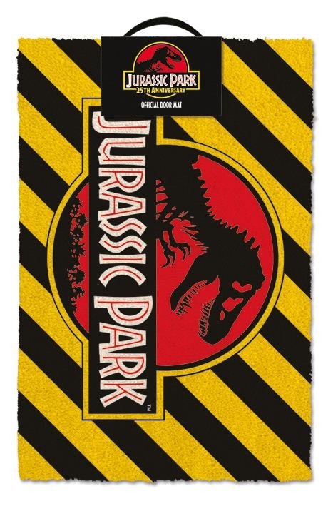 Jurassic Park Warning - Deurmatten - Merchandise - PYRAMID - 5050293852676 - 7. februar 2019