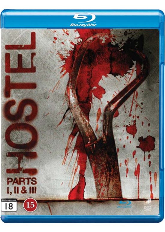 Cover for Hostel 1-3 (Blu-ray) (2014)