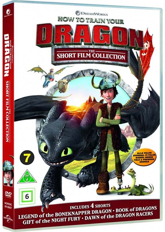 Cover for How to Train Your Dragon · How to Train Your Dragon - The Short Film Collection (DVD) (2019)