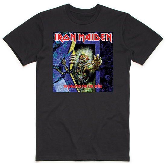 Cover for Iron Maiden · Iron Maiden Unisex T-Shirt: No Prayer for the Dying (T-shirt) [size S] [Black - Unisex edition]