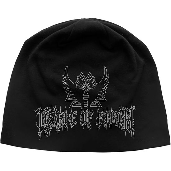 Cover for Cradle Of Filth · Cradle Of Filth Unisex Beanie Hat: Valkyrie Sigil JD Print (Black) (CLOTHES) (2025)