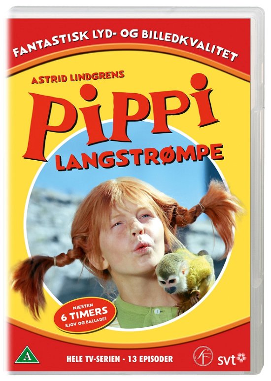 Cover for Pippi Langstrømpe · Pippi Langstrømpe TV Serie (DVD) (2018)