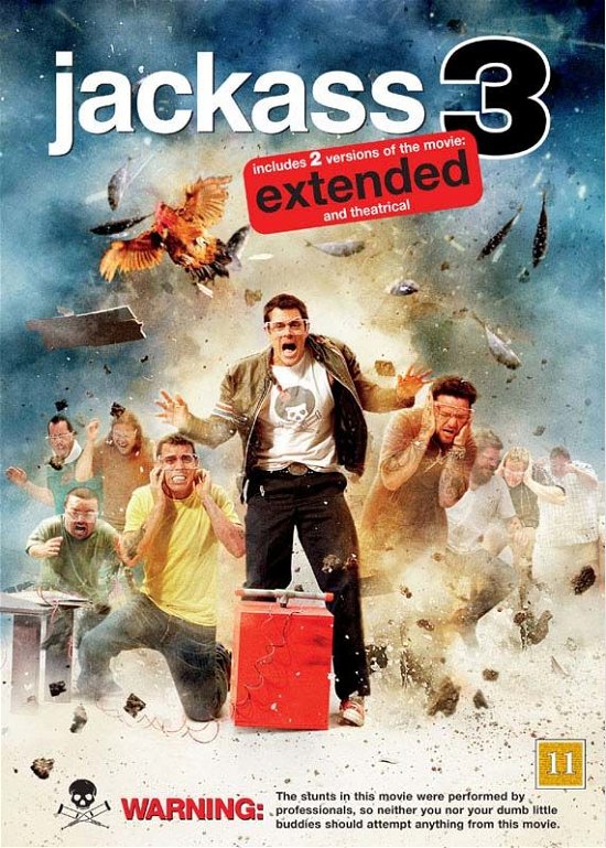 Cover for Jackass · Jackass 3 (DVD) [Unrated edition] (2011)