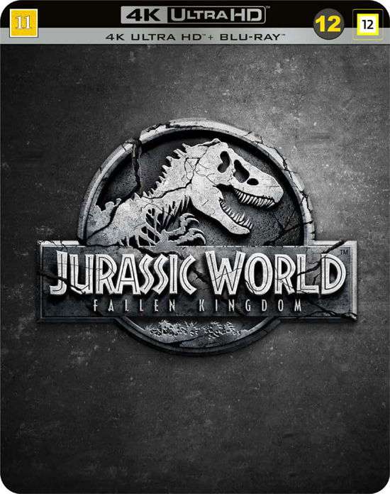 Cover for Jurassic Park · Jurassic World Fallen Kingdom - 4k Ultra Hd Steelbook (Blu-ray) (2022)