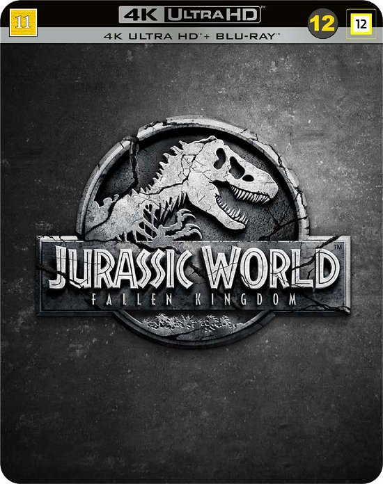 Cover for Jurassic Park · Jurassic World: Fallen Kingdom - Steelbo (4K Ultra HD) (2022)