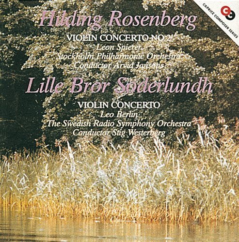 Cover for Rosenberg / Soderlundh · Violin Concerto No.2 (CD) (2019)