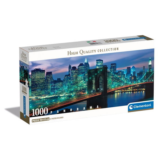 Cover for New York Brooklyn Bridge · Panorama (Compact Box 1000 stukjes) (MERCH)