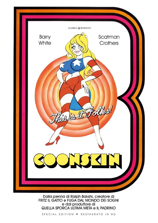 Coonskin (Special Edition) (Restaurato In Hd) - Philip Michael Thomasbarry White - Film -  - 8057204799676 - 13. september 2023