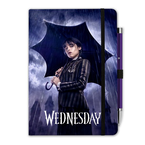 Cover for Wednesday · WEDNESDAY - Notebook + Projector Pen - Size A5 (Legetøj)