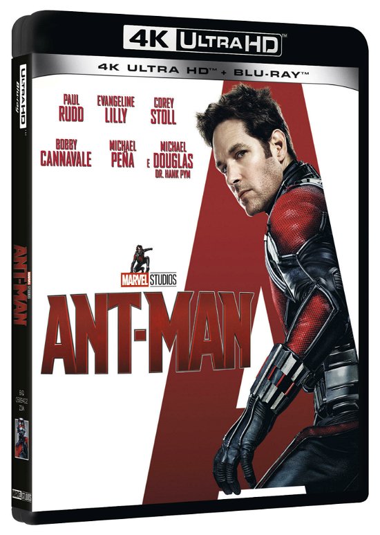 Cover for Ant-man  (4k Ultra Hd + Blu Ray  2d) (Blu-ray) (2019)