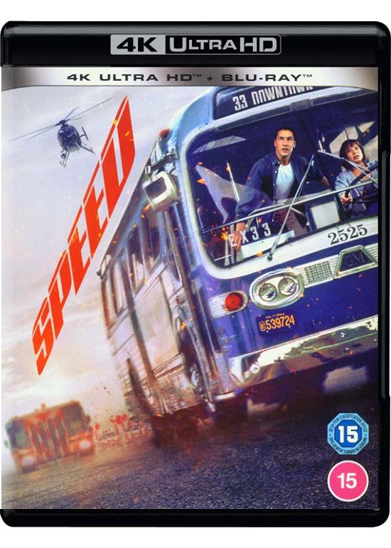 Cover for Jan de Bont · Speed (4K UHD Blu-ray) (2021)