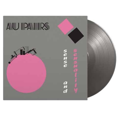 Cover for Au Pairs · Sense and Sensuality (LP) [Silver Vinyl edition] (2025)