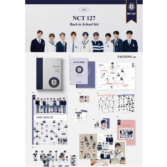 Cover for Nct127 · 2021 NCT 127 Back to School Kit (TAEIL Ver.) (MERCH)