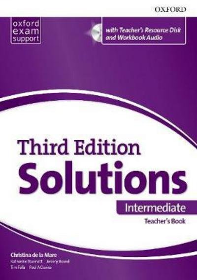 Cover for Paul Davies · Solutions: Intermediate: Teacher's Pack: Leading the way to success - Solutions (Book) [3 Revised edition] (2017)