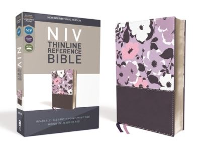 Cover for Zondervan · NIV, Thinline Reference Bible, Leathersoft, Purple, Red Letter Edition, Comfort Print (Imitation Leather Bo) (2018)