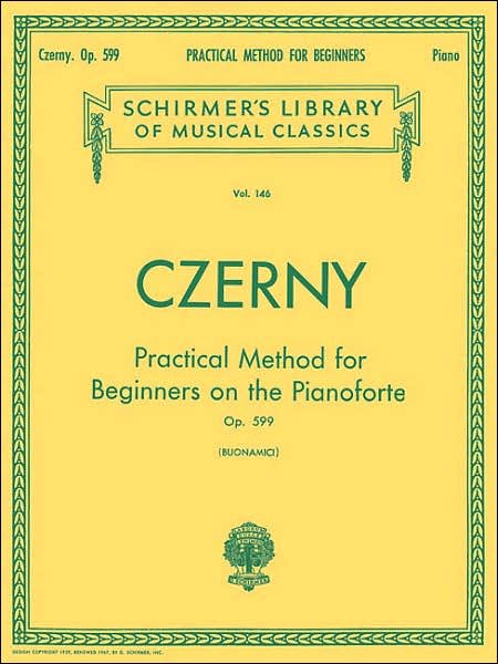 Cover for Czerny Carl · Practical Method for Beginners, Op. 599: Piano Technique (Paperback Book) (1986)