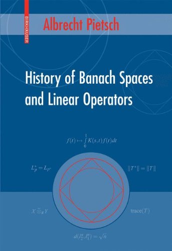 History of Banach Spaces and Linear Operators - Albrecht Pietsch - Books - Birkhauser Boston Inc - 9780817643676 - April 11, 2007