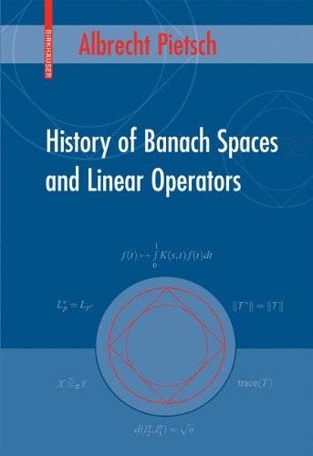 Cover for Albrecht Pietsch · History of Banach Spaces and Linear Operators (Hardcover Book) (2007)