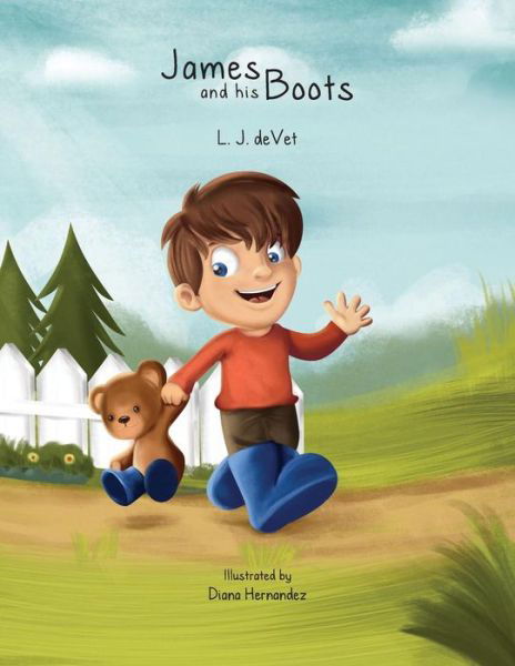 Cover for L J Devet · James and His Boots (Paperback Book) (2015)