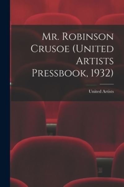 Cover for United Artists · Mr. Robinson Crusoe (Paperback Book) (2021)