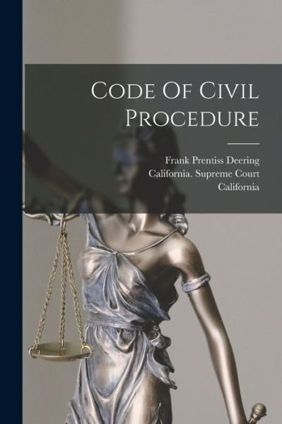 Cover for California · Code of Civil Procedure (Bok) (2022)