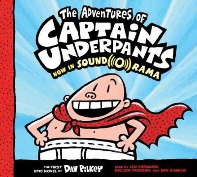 Cover for Dav Pilkey · The Adventures of Captain Underpants (CD) (2018)