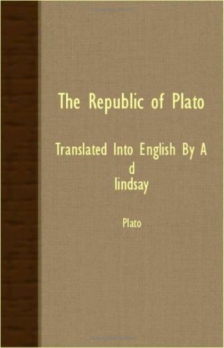 Cover for Plato · The Republic of Plato - Translated into English by A. D. Lindsay (Taschenbuch) (2007)