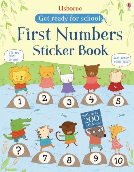 Cover for Jessica Greenwell · First Numbers Sticker Book - Get Ready for School Sticker Book (Paperback Book) (2014)