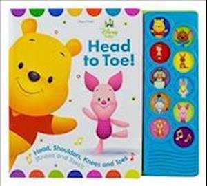 Cover for PI Kids · Disney Baby: Head to Toe! Head, Shoulders, Knees and Toes Sound Book (Tavlebog) (2017)
